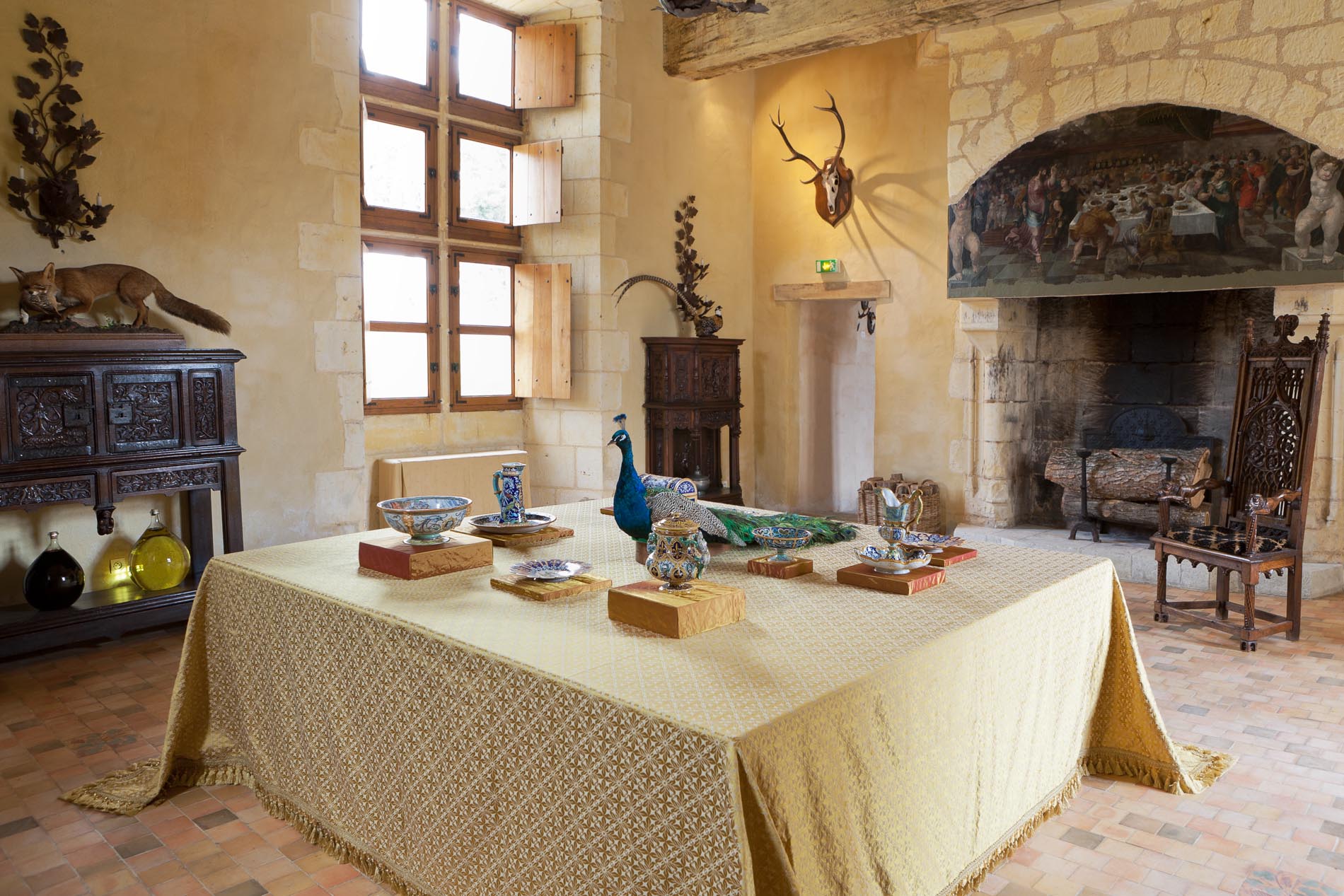 rivau-festin-interieur Salle interieur du festin de baltazar