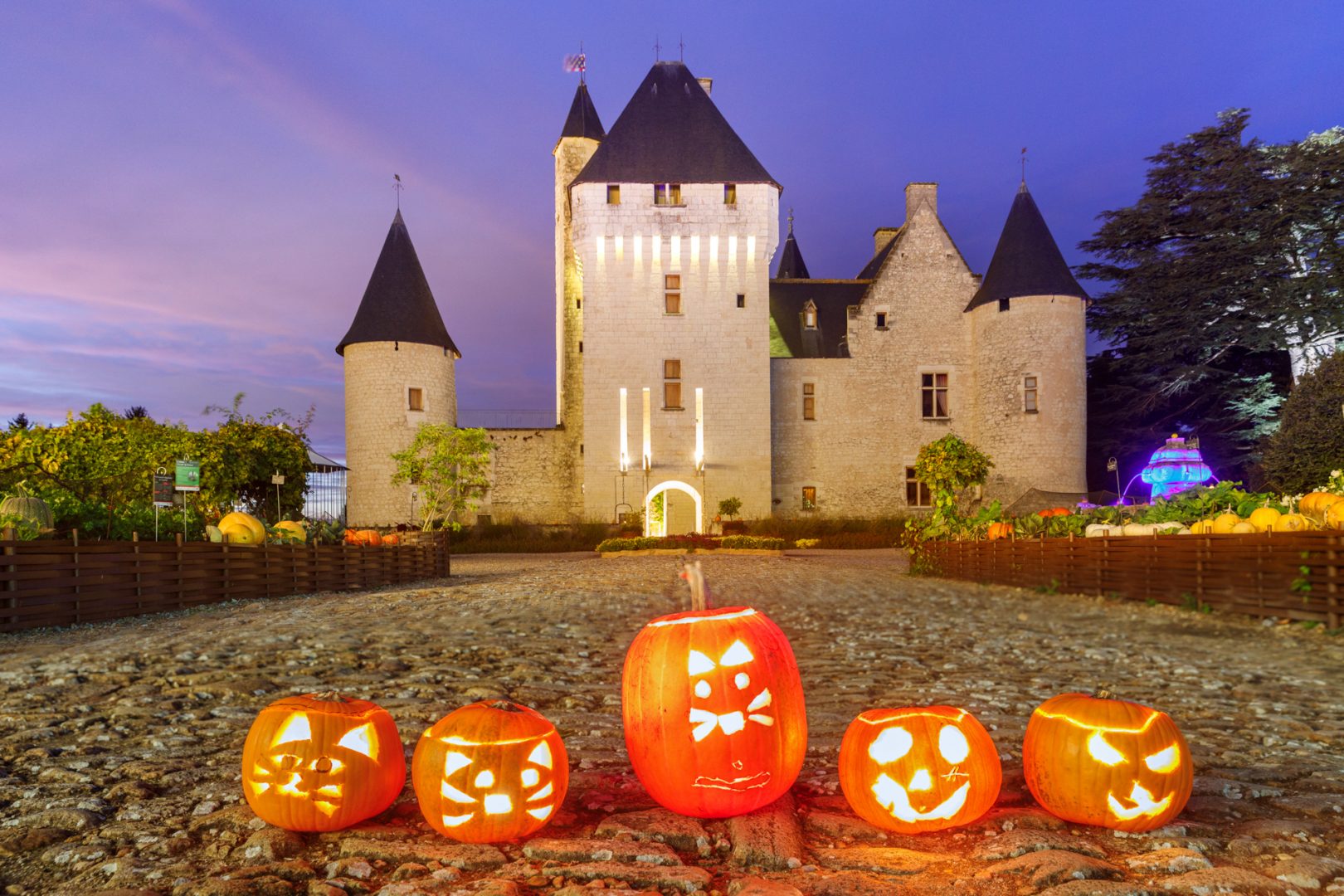 halloween au chateau