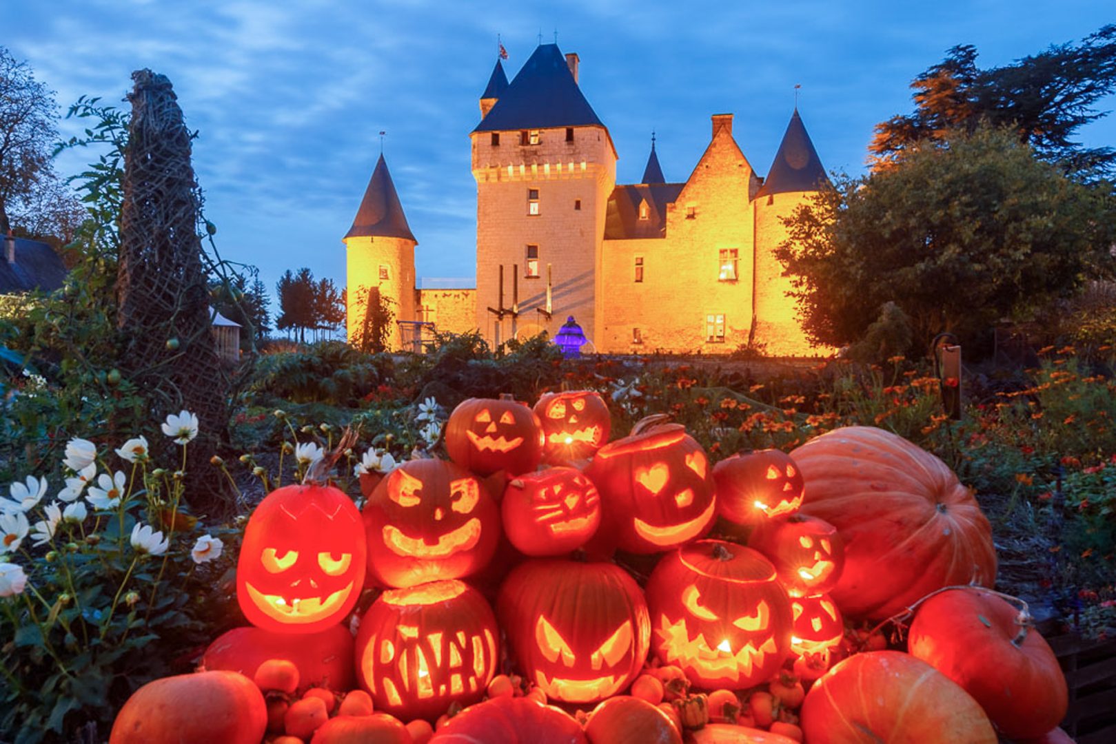 halloween au chateau