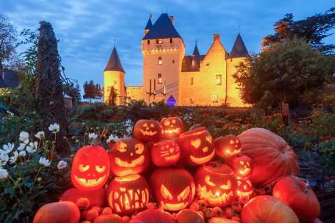 halloween au chateau
