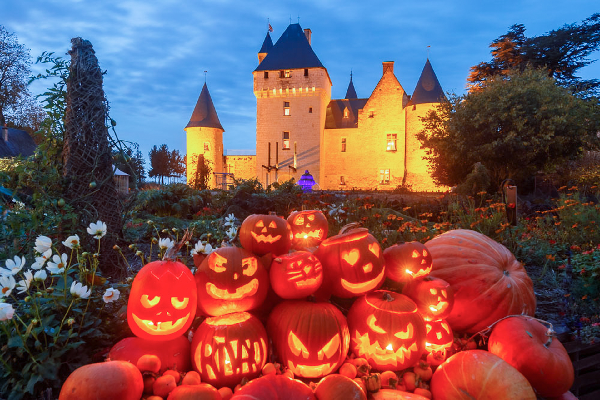 halloween au chateau