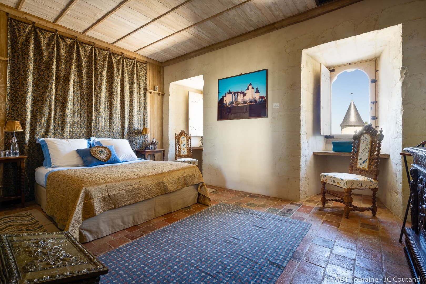 chambre hotel Rivau