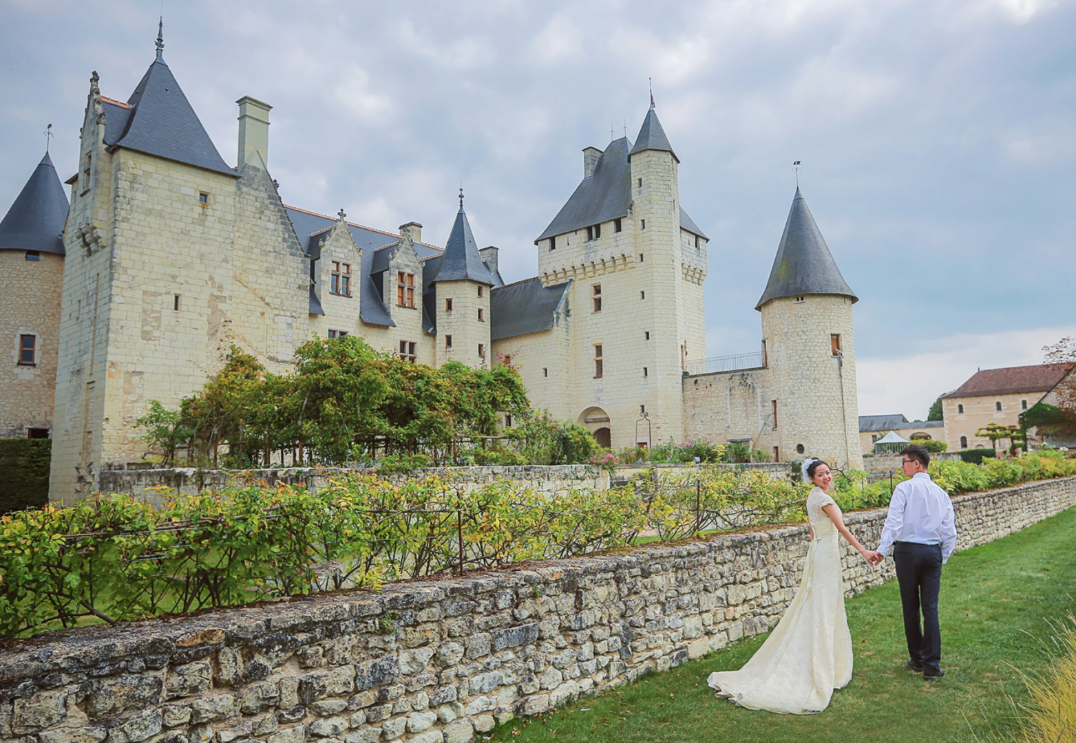 mariage au Rivau