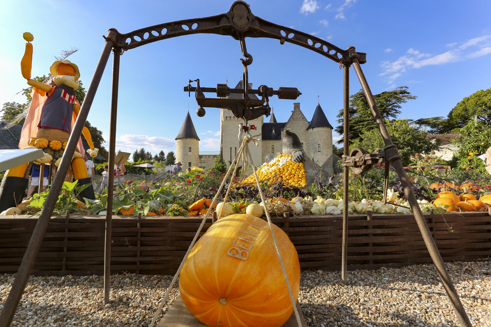 Fête de la citrouille au Rivau