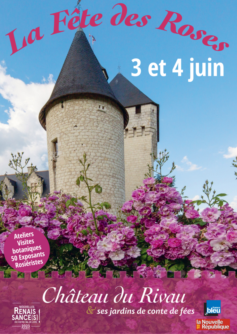 Fête des roses Château du Rivau 2023