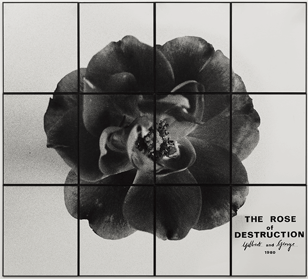 Gilbert& George - The Rose of Destruction - 1980