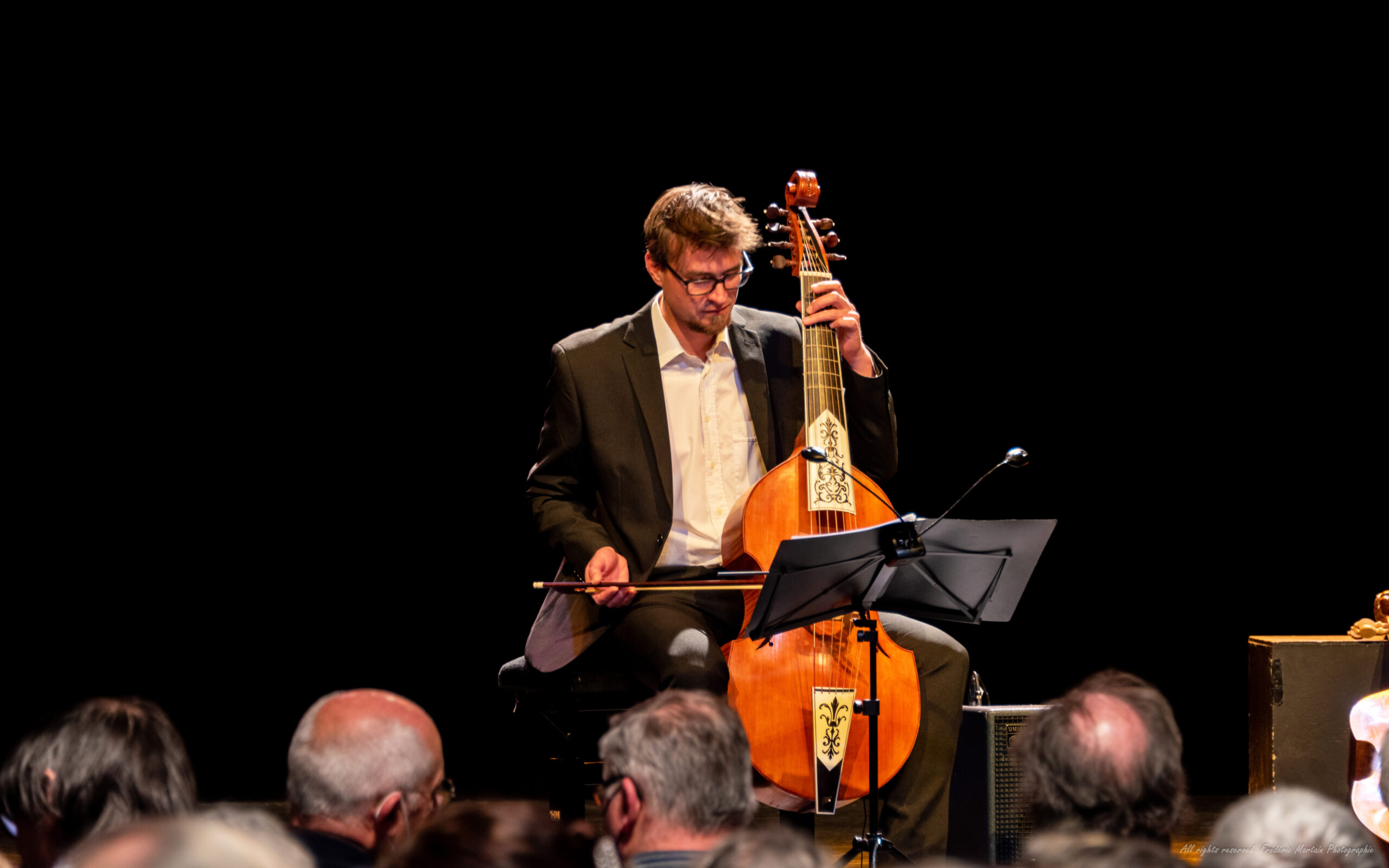Roland Kern - Photo par Patrick Mortain chateau du rivau