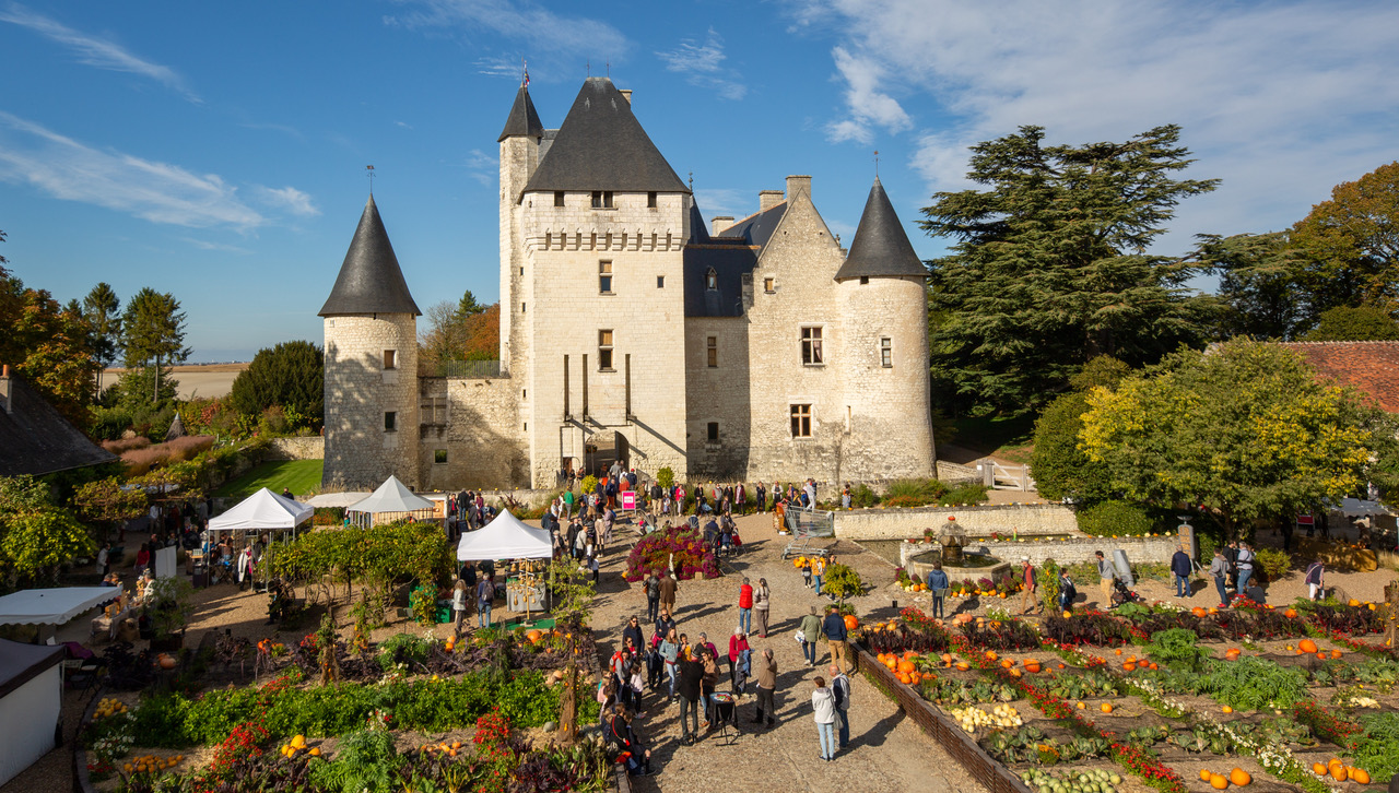 Fete des fleurs d'automne au Château du Rivau