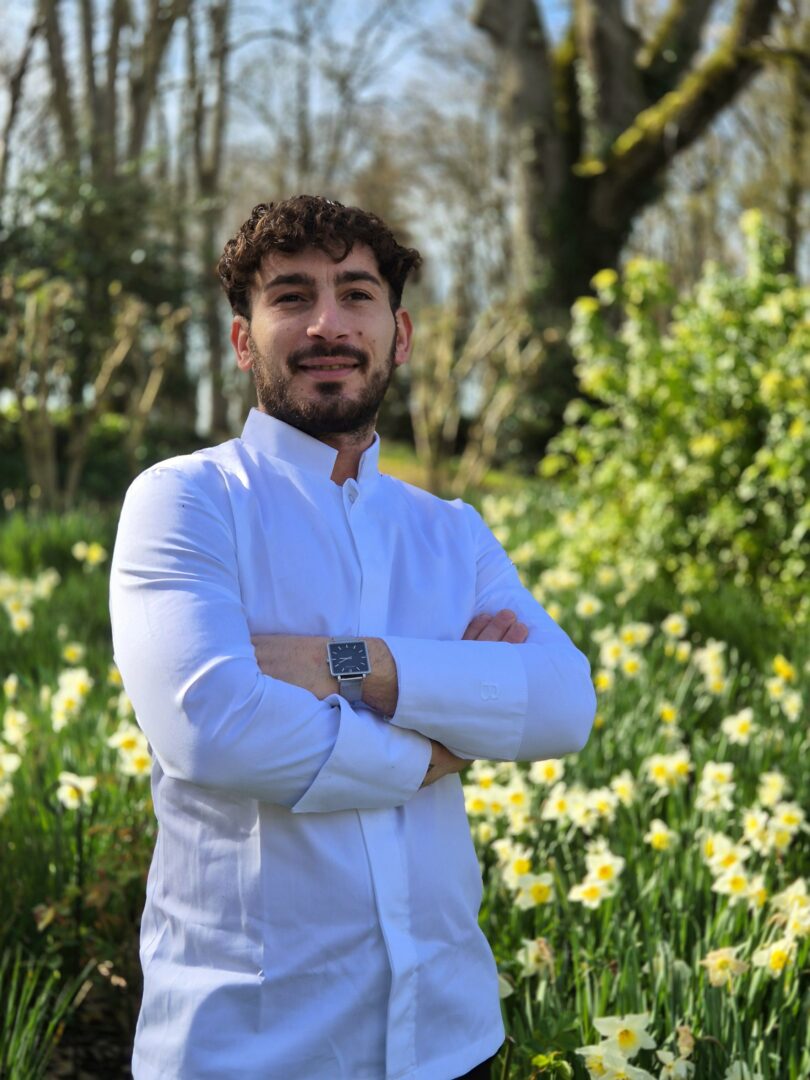 Andrea Modesto, Chef du restaurant gastronomique Jardin Secret au Château du Rivau