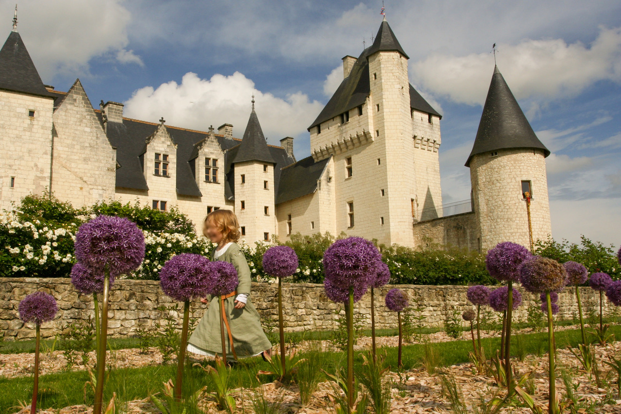 Princesse Raiponce ©Château du Rivau jardin de raiponce