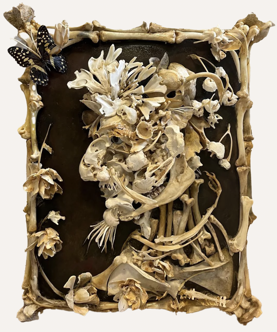 Corine Borgnet Arcimboldo ©Corine Borgnet Exposition d'Art 2024 au Château du Rivau - Bryan Crockett, Mind of the Beholder, 2023