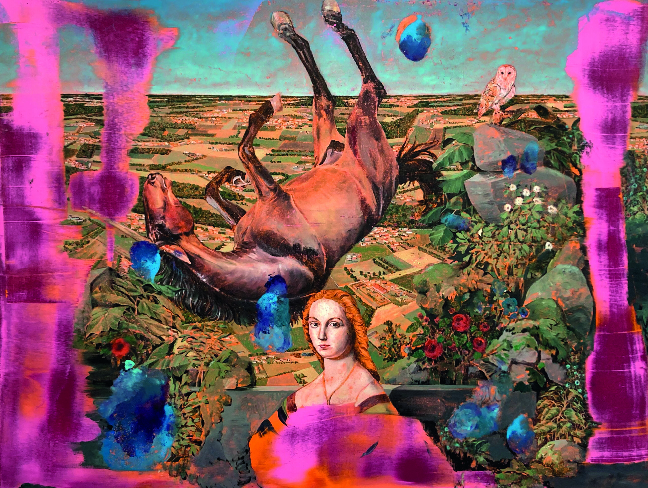 Julien des Monstiers - La Dame à la Licorne ©Château du Rivau Fête de la citrouille au Rivau