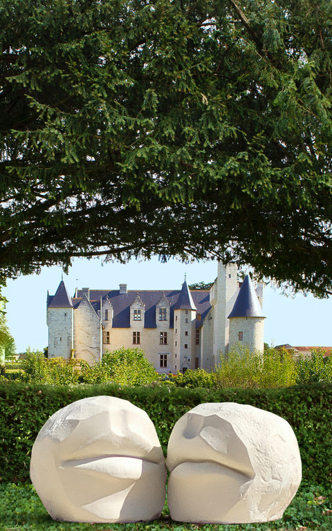 Laurent Pernot The Kiss ©Château du Rivau